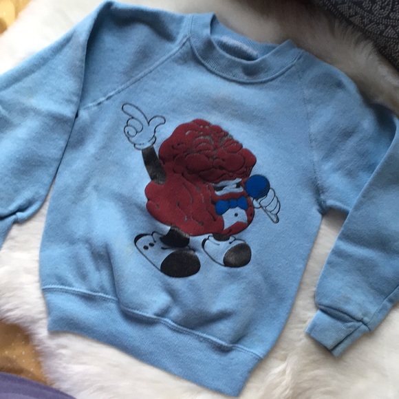 Jerzees Other - VINTAGE CALIFORNIA RASIN SWEATSHIRT KIDS SIZE 4
